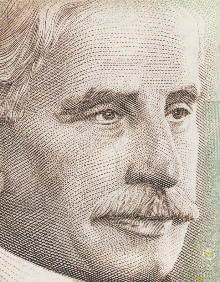 Robert Borden as depicted on new Canadian one hundred dollar bill. Robert Borden as depicted on new Canadian one hundred dollar bill