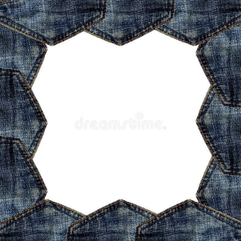Jeans border stock photo. Image of canvas, jeans, fashion 25375496