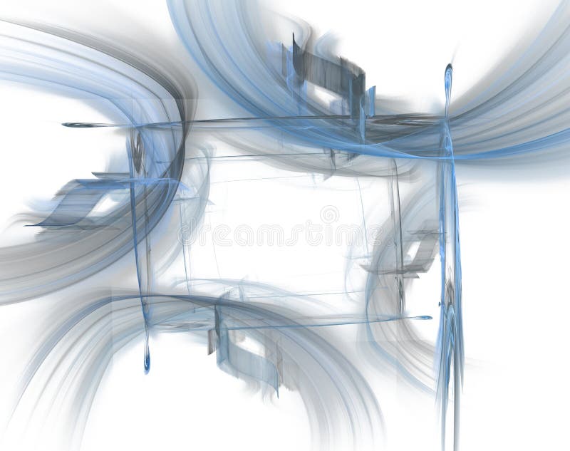 Border - Blue Sheets vector illustration Border - Blue Sheets vector illustration