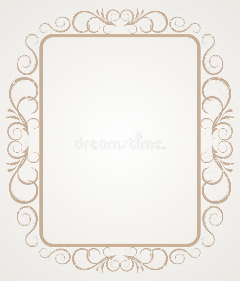 border design frame vintage stock illustrationer border design frame vintage stock illustrationer