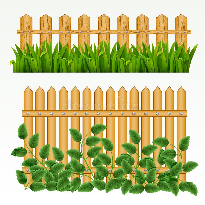 Border and fence. vector illustration