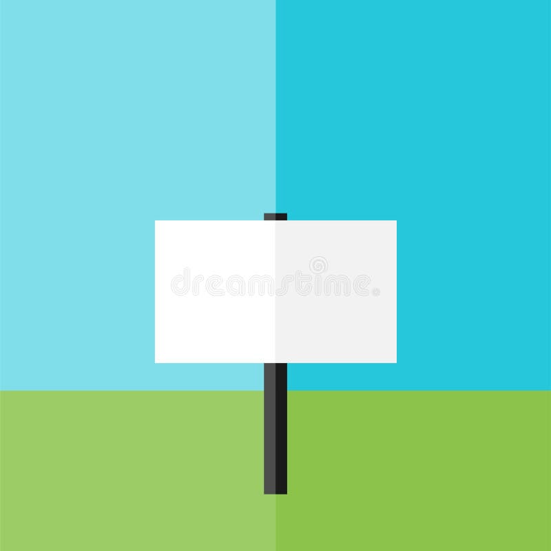 Bordo bianco per la pubblicità su erba verde illustrazione vettoriale Bordo bianco per la pubblicità su erba verde illustrazione vettoriale