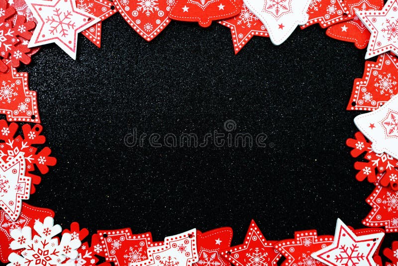 Bordo di confine per la decorazione di Natale immagine stock Bordo di confine per la decorazione di Natale immagine stock