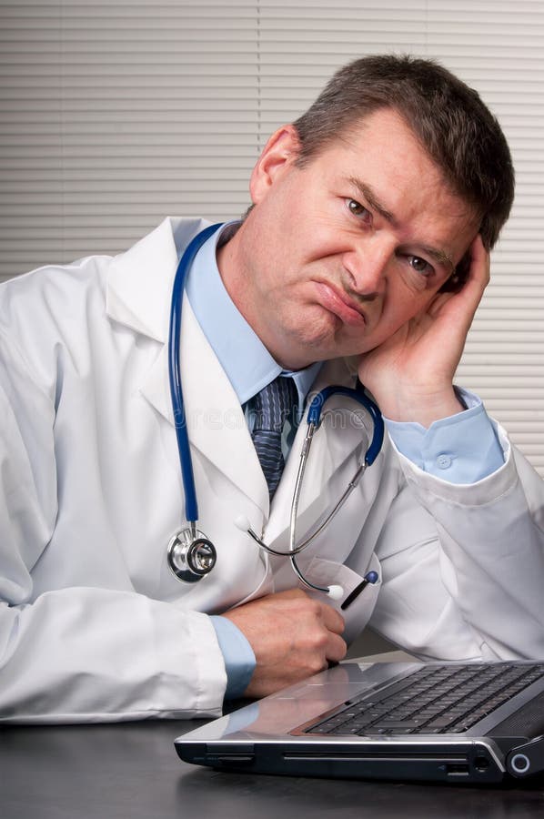 Image result for bored doctor