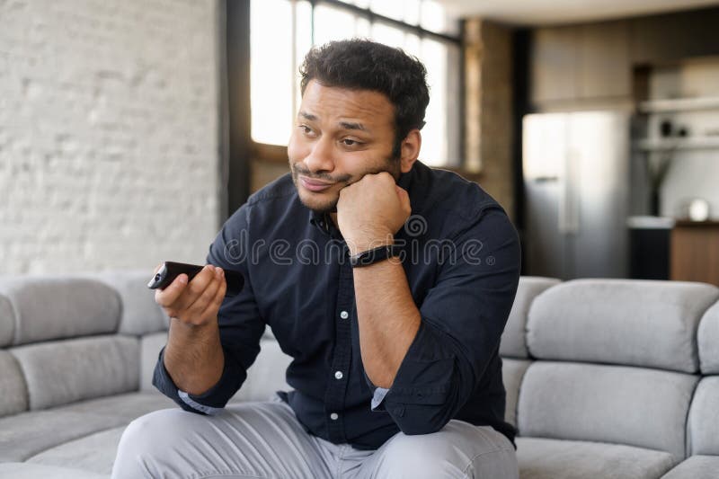 lazy person watching tv