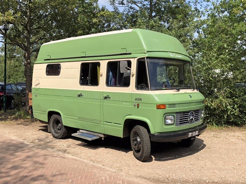 classic mercedes camper