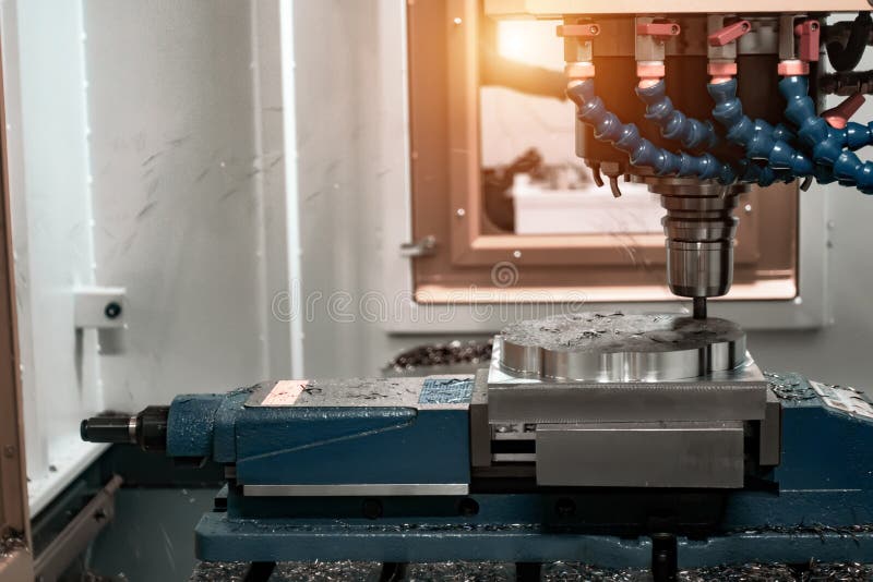 Boring and Grinding of Metal Products on a CNC Using a Drill Stock