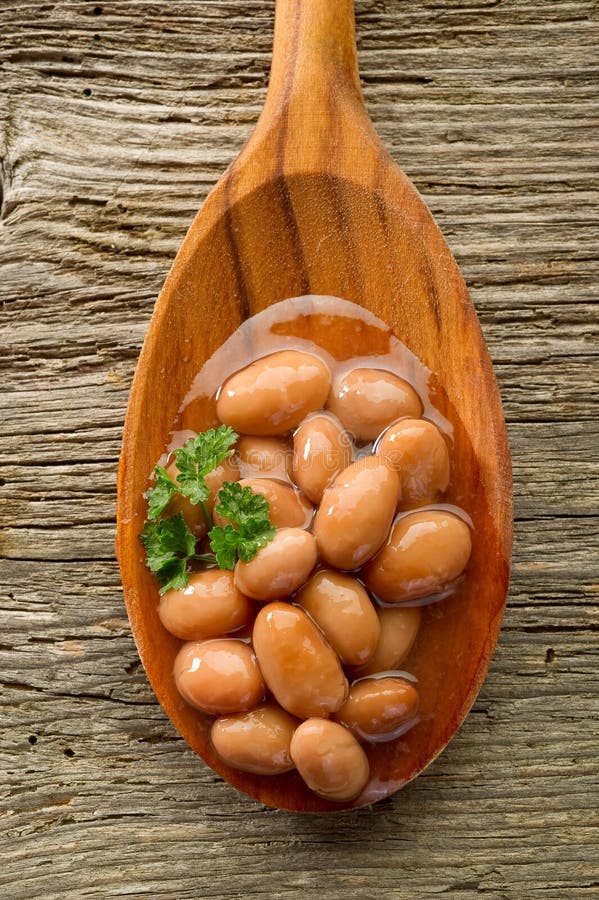 Borlotti Bohnen. stockbild. Bild von trocken, gastronomie - 12823665