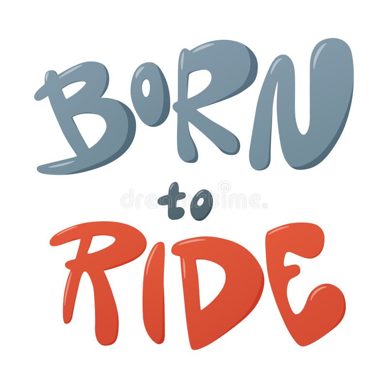 Speed Racer Born To Ride Vector Illustration Stock Illustration - Download  Image Now - Amusement Park Ride, Animal Body Part, Animal Wing - iStock