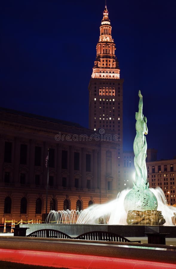 Bornes limites de Cleveland images libres de droits Bornes limites de Cleveland images libres de droits