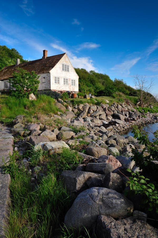Bornholm island landscape stock photo. Image of grass 16716560