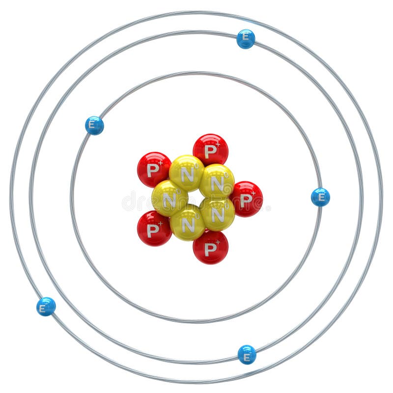 boron bohr diagram