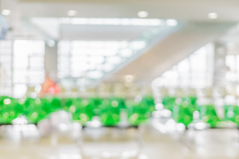 Borre o fundo do paciente que espera veem o doutor no hospital, a imagem de stock Borre o fundo do paciente que espera veem o doutor no hospital, a imagem de stock