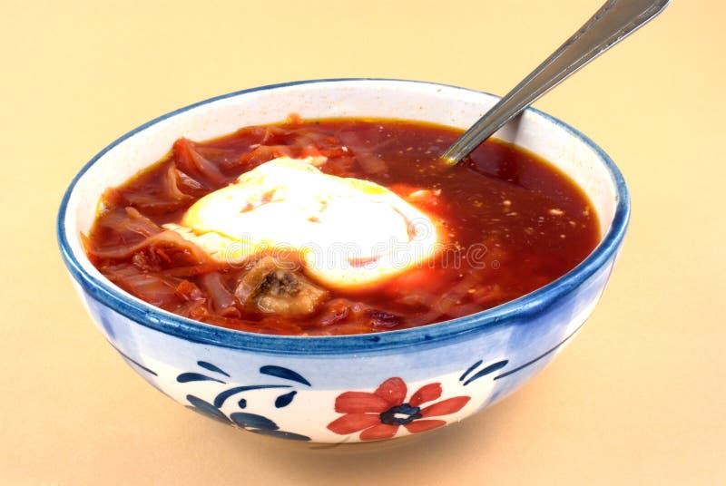 Borsch imagem de stock royalty free Borsch imagem de stock royalty free