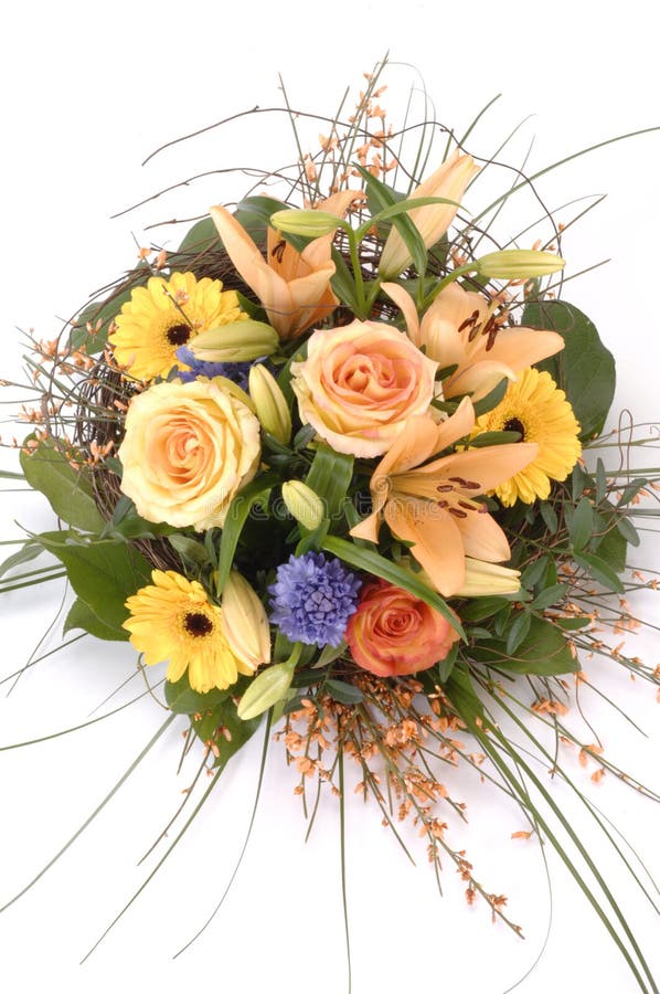 Boeket bloemen royalty-vrije stock foto