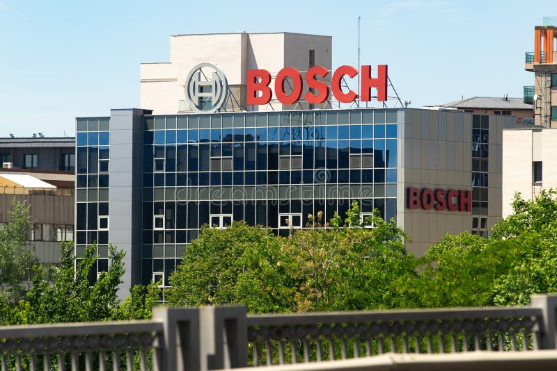 Bosch Headquarters Bucharest, Romania Editorial Photo Image of