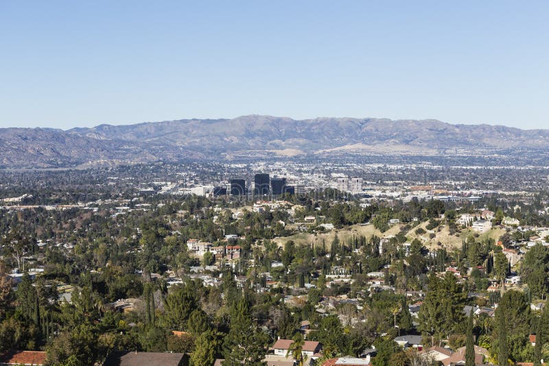 Bosheuvels in Los Angeles Californië