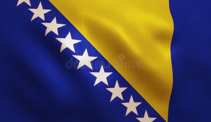 Bosnienflagga