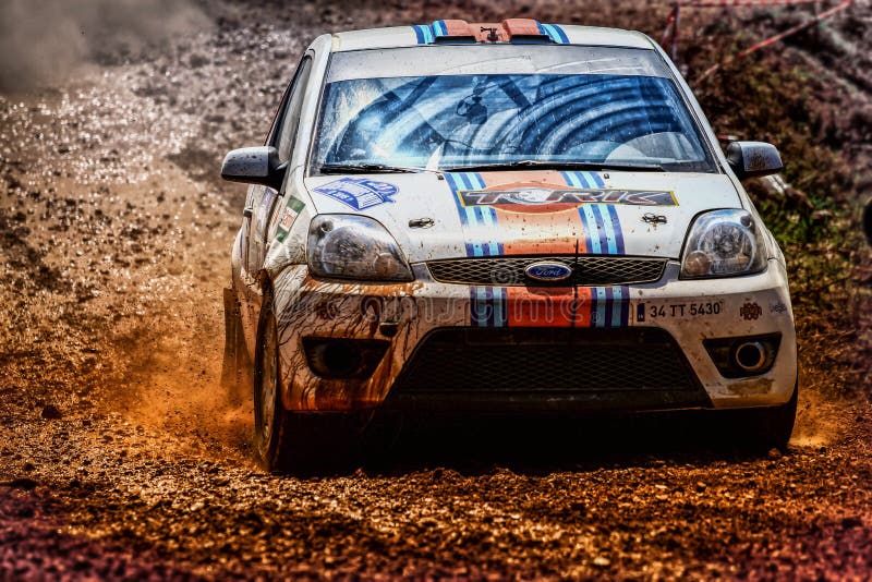 Bosphorus Rally royalty-vrije stock foto