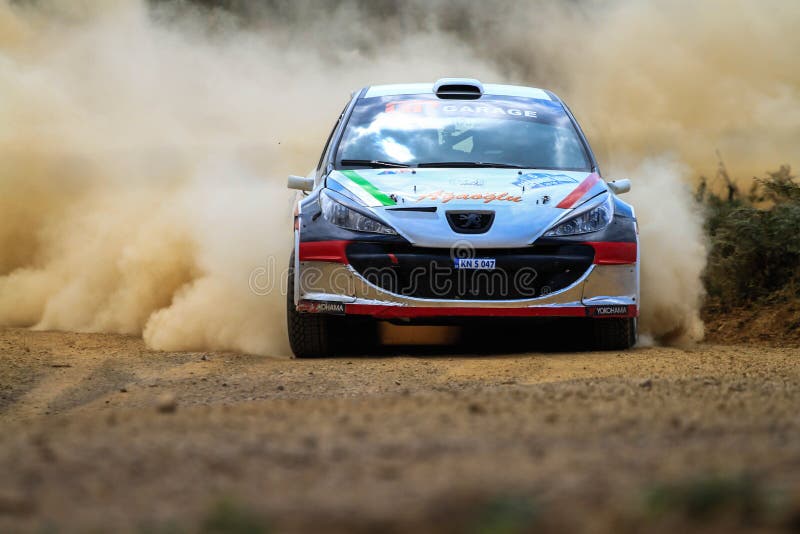 Bosphorus Rally royalty-vrije stock foto