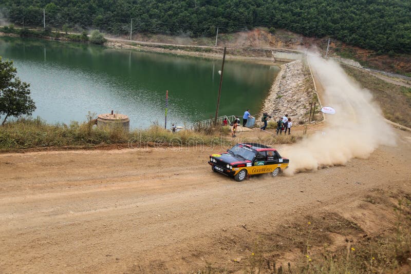 Bosphorus Rally 2015 royalty-vrije stock afbeeldingen