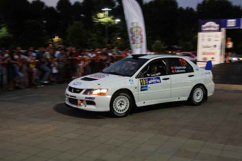 Bosphorus Rally 2015 stock fotografie