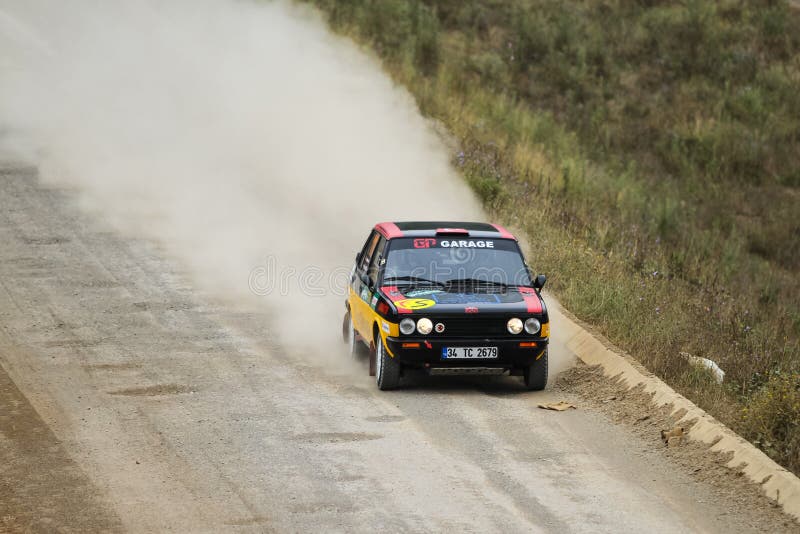 Bosphorus Rally 2015 stock foto