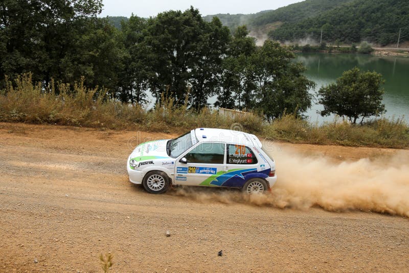Bosphorus Rally 2015 royalty-vrije stock foto