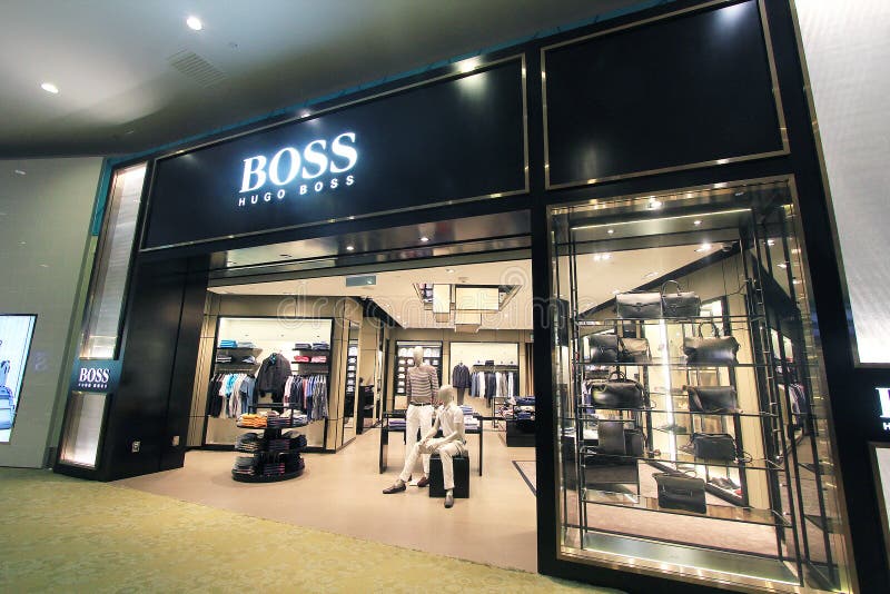 Boss Shop in Kuala Lumpur International Airport Editorial Stock Photo ...