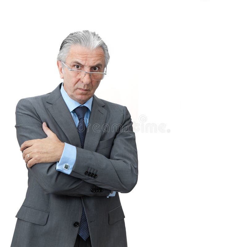 Bossage furieux. photos stock