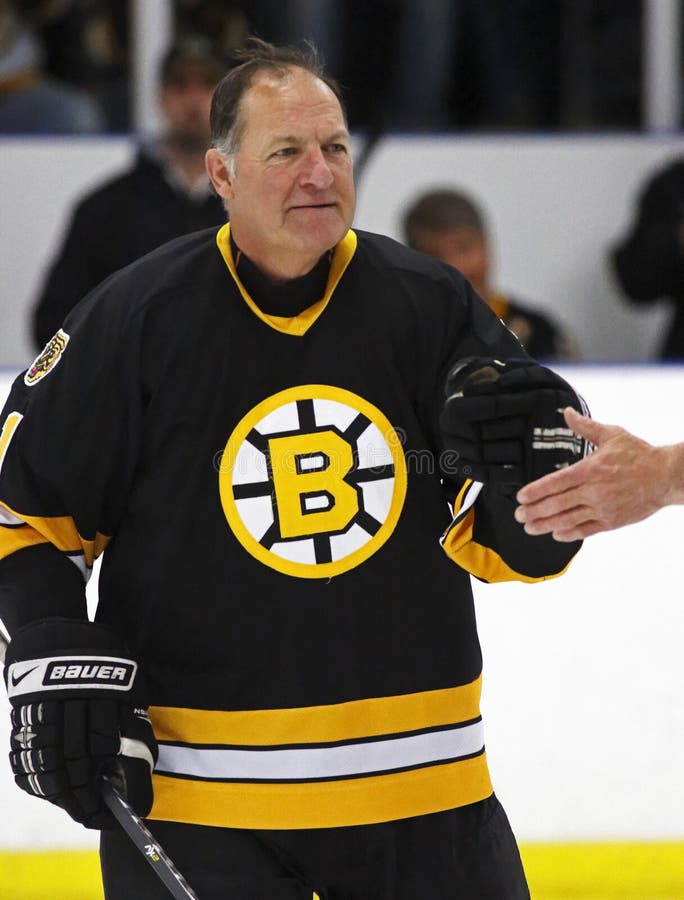 Former NHL Star Rick Middleton Stretches Before A Boston Bruins Alumni  Hockey Game March 20, 2014 In Sussex, Canada. Stock Photo, Picture and  Royalty Free Image. Image 26990288.