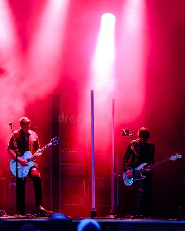 Queens of the Stone Age in Concert at Boston Calling Editorial Image