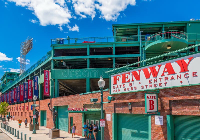 Gate B at Fenway