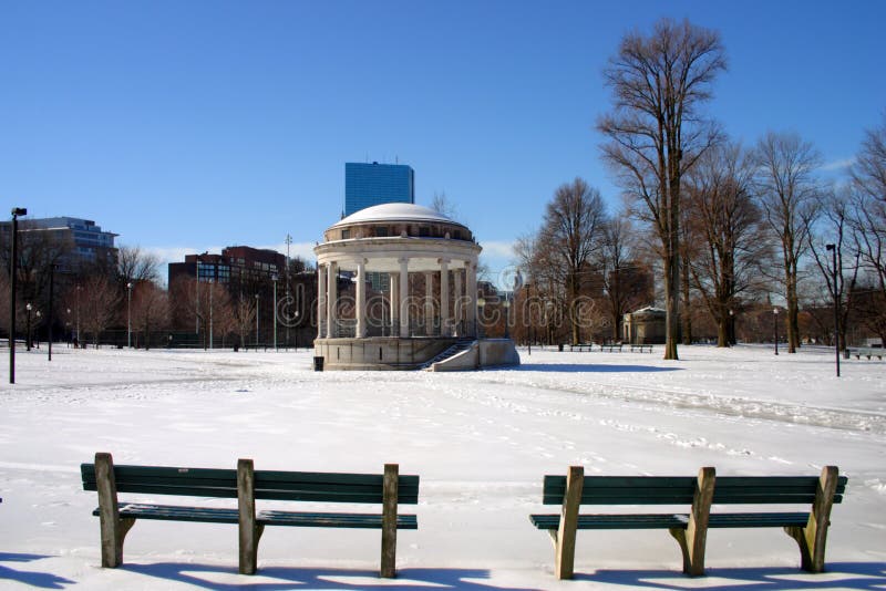 Download Boston Winter stock image. Image of neighborhood, city - 34084839
