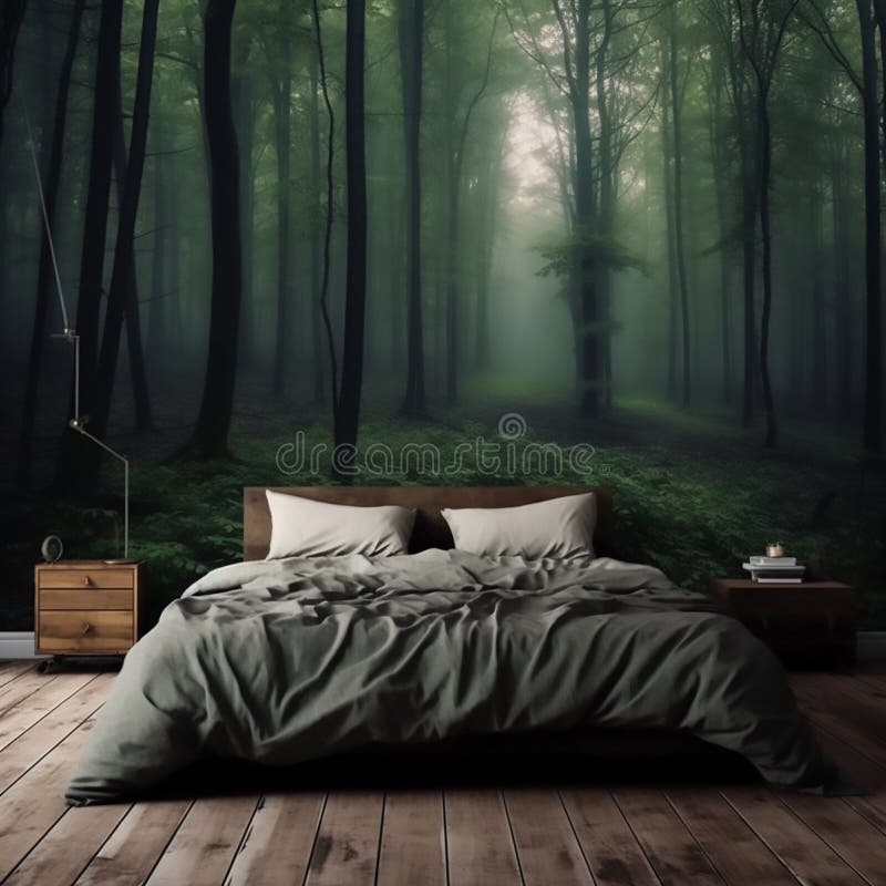 Boswachterij royalty-vrije illustratie