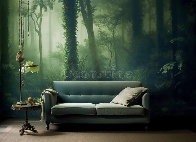 Boswachterij royalty-vrije illustratie