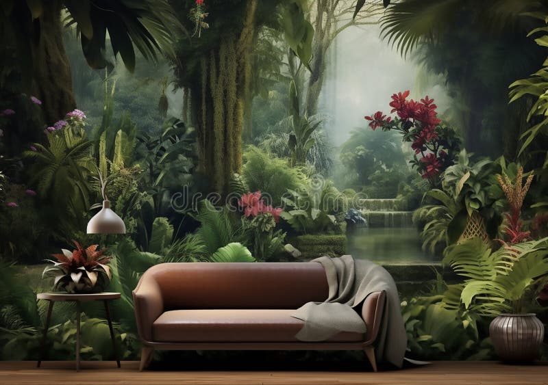 Boswachterij royalty-vrije illustratie