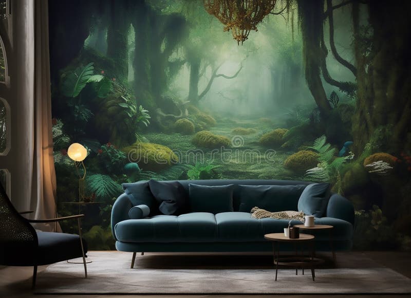 Boswachterij royalty-vrije illustratie