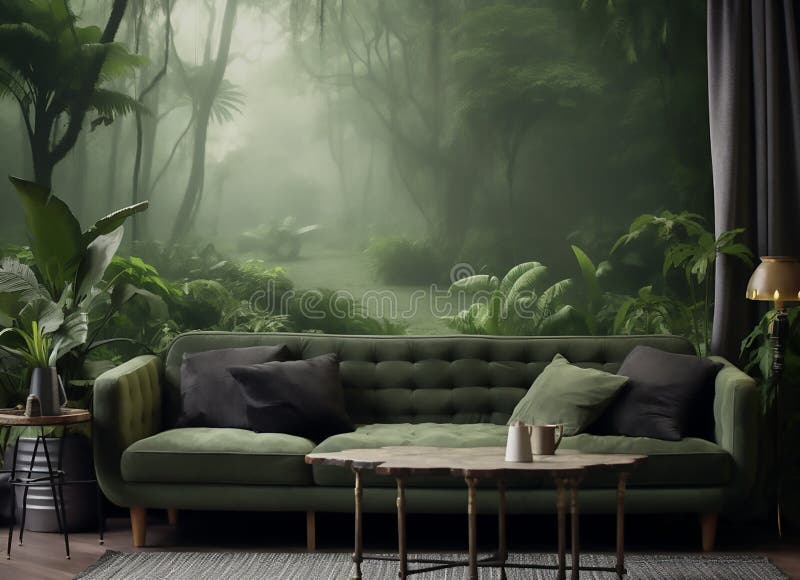 Boswachterij royalty-vrije illustratie