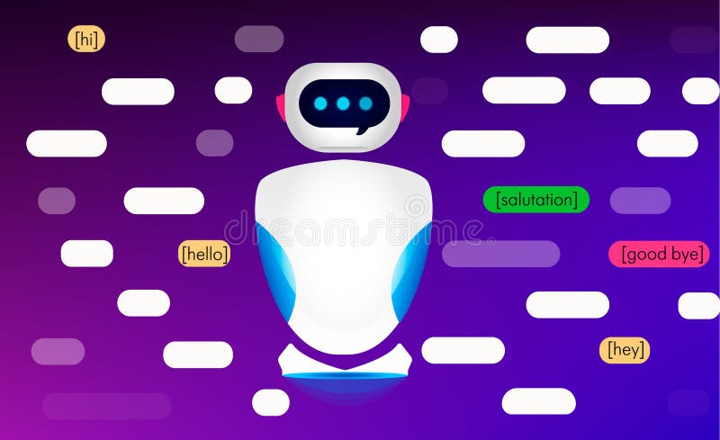 Chat bot, robot virtual assistance.Chat bot robot concept. Chat bot, robot virtual assistance.Chat bot robot concept