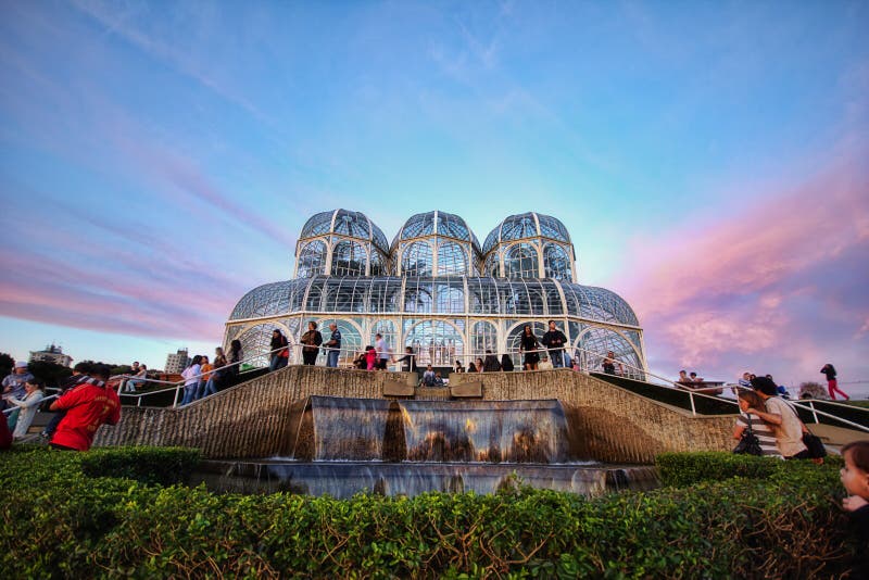 Botanical Garden, Curitiba, Brazil Editorial Stock Image Image of