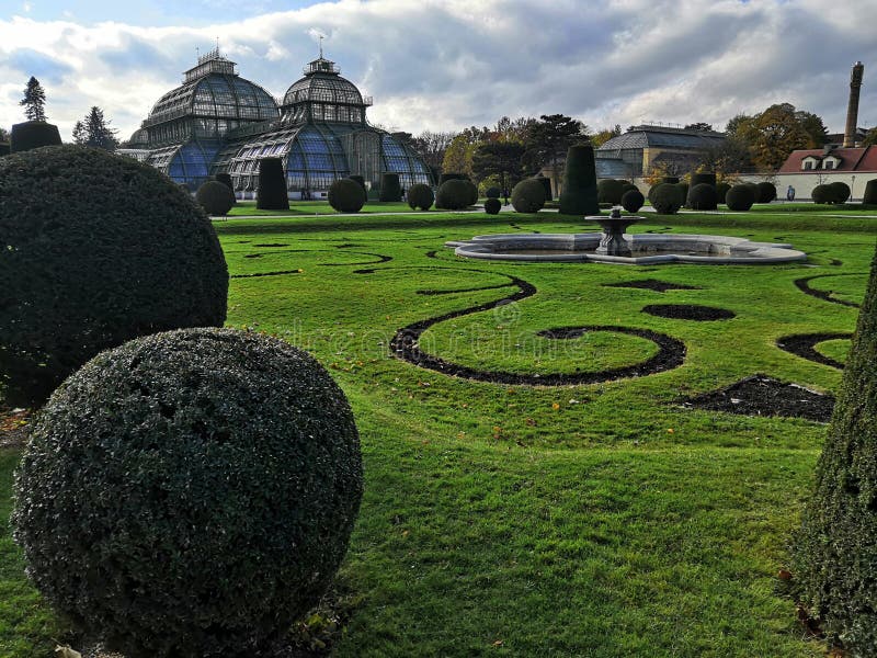 Botanischer Garten Von Wien Stockfoto Bild von