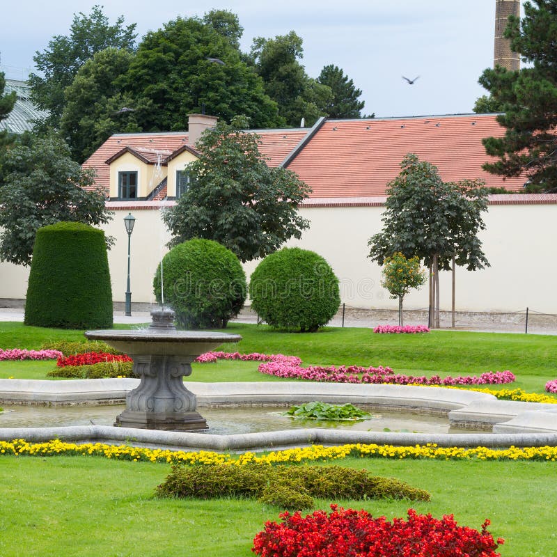 Botanischer Garten Von Wien Stockfoto - Bild von garten, botanisch