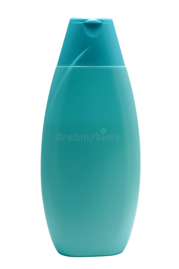 Botella azul del tubo de champú, acondicionador, aclaración del pelo, gel aislado imágenes de archivo libres de regalías Botella azul del tubo de champú, acondicionador, aclaración del pelo, gel aislado imágenes de archivo libres de regalías