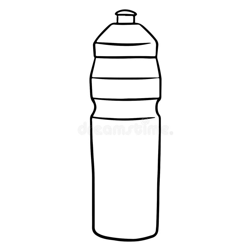 Botella De Agua. Día Internacional Del Agua. Agua En Una Botella De  Plástico. Estilo De Dibujos Animados. Ilustración Vectorial. Ilustración  del Vector - Ilustración de persona, dedos: 216135876