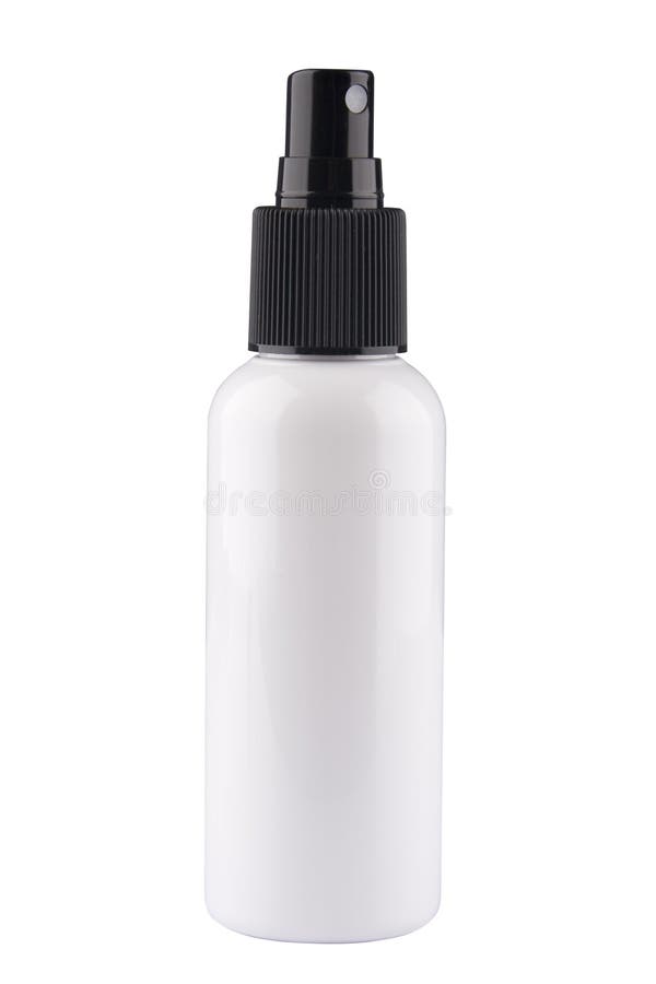 Envase de laca para el cabello fotos de archivo