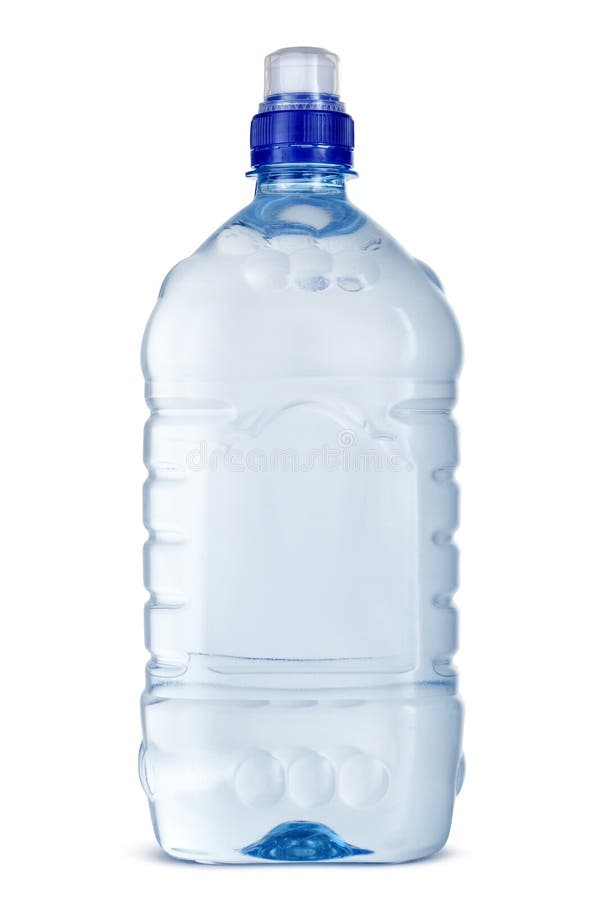 Botella Pequeña De Agua Mineral En Plástico Aislada En Blanco Imagen de  archivo - Imagen de agua, sano: 188970473