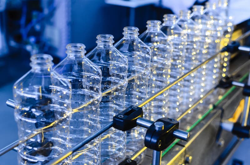 Botella Producción industrial de botellas plásticas del animal doméstico Línea de la fábrica para las botellas de fabricación del