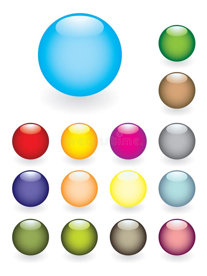 Botones brillantes coloridos libre illustration Botones brillantes coloridos libre illustration