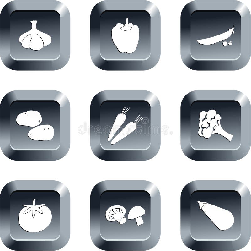 Botones vegetales libre illustration Botones vegetales libre illustration